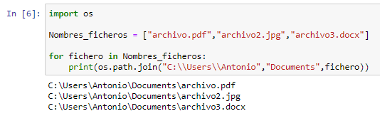 Añadir ruta absoluta a lista de ficheros