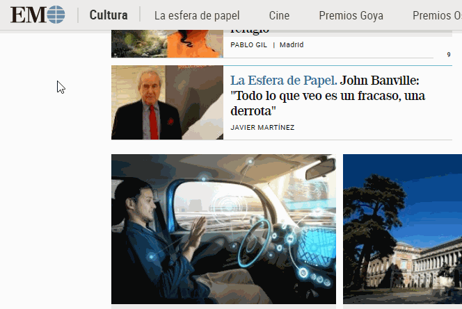 Ejemplo de cómo ver código fuente de una web